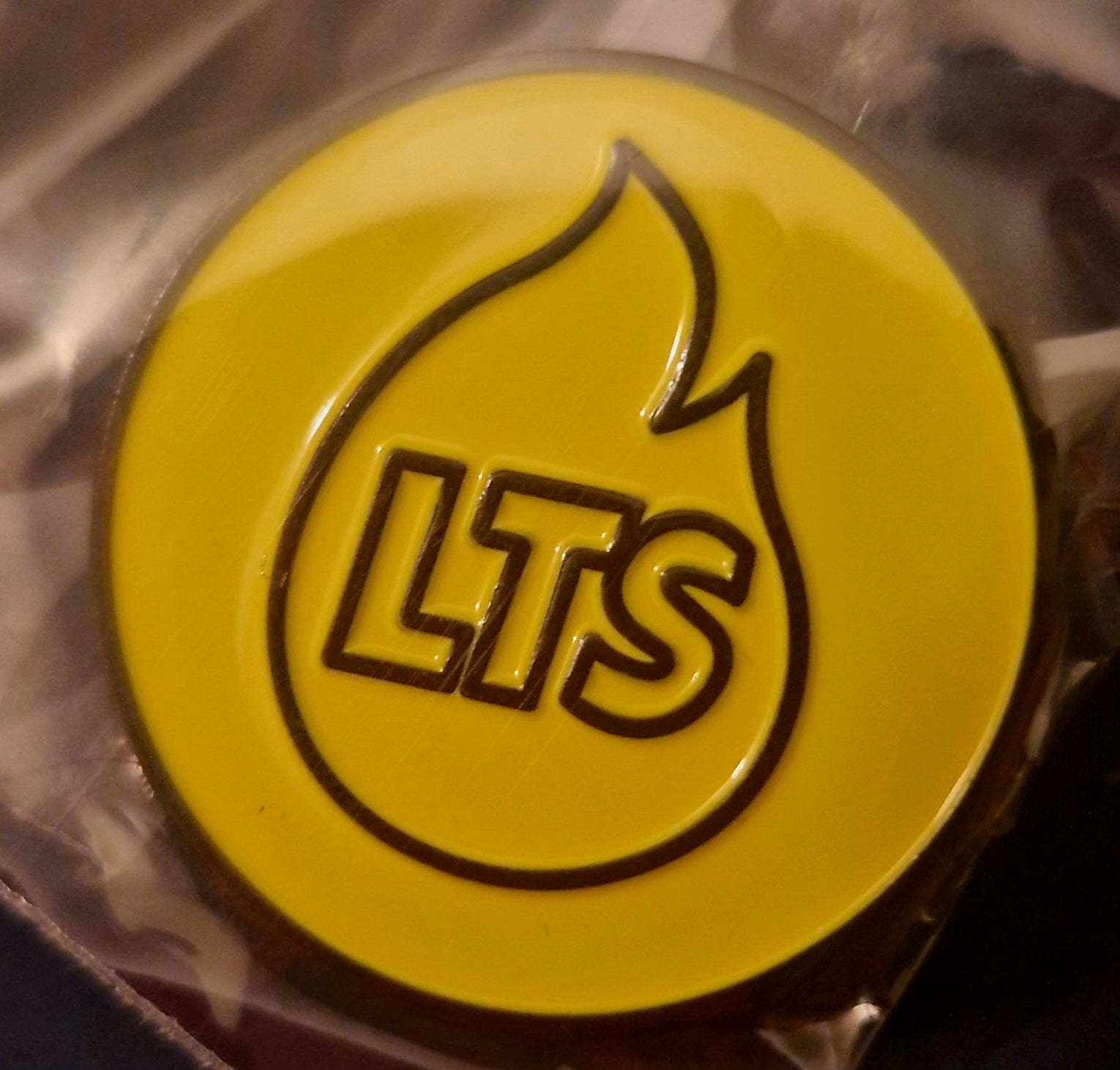 Yellow Pin – Enamel